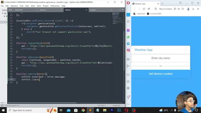 Weather App Using Java | Build A Weather App In Java | DevInshal смотреть онлайн