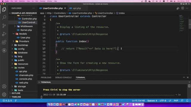 Laravel 9 API Resource [PLAB] смотреть онлайн