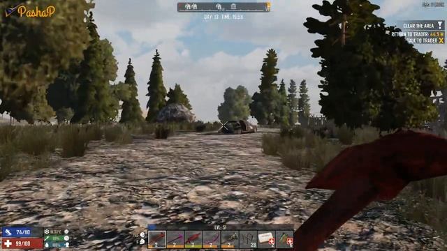 7 Days to Die 17 alpha ч2 #13 Бетономешалка, прокачка на зомби, и подготовка к кровавой луне смотреть онлайн