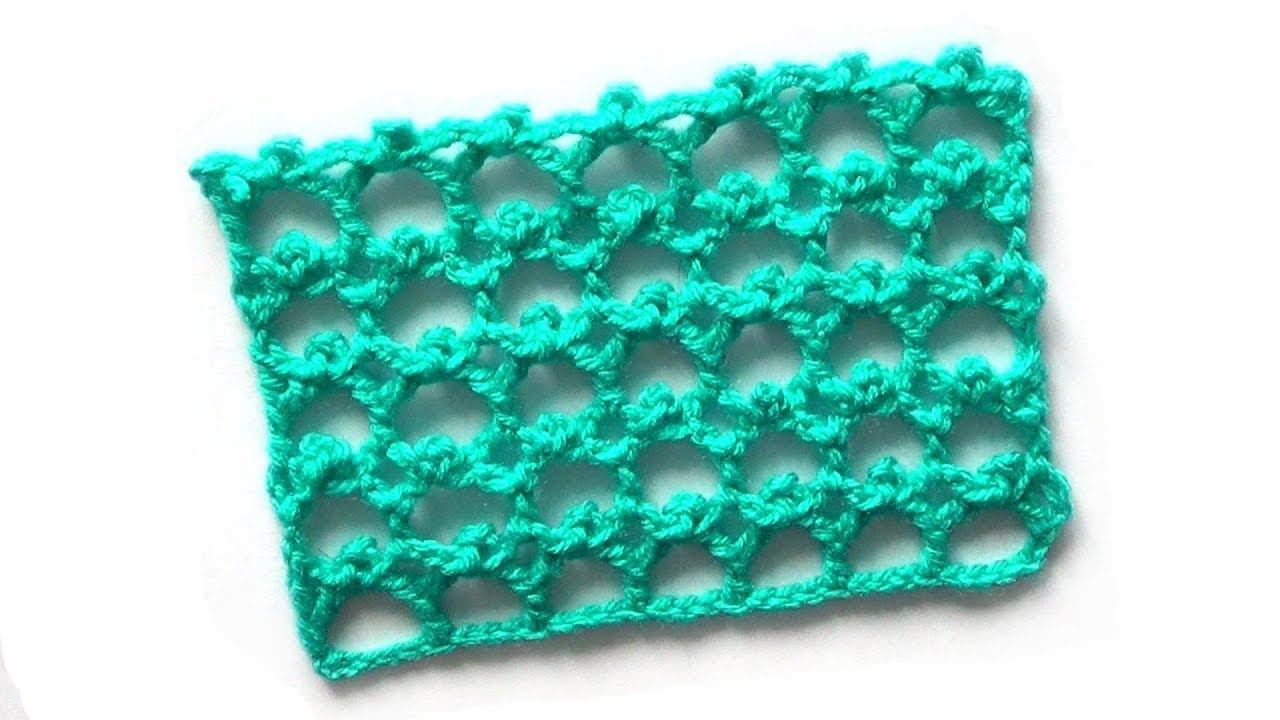 Узор Сеточка со сложными столбиками