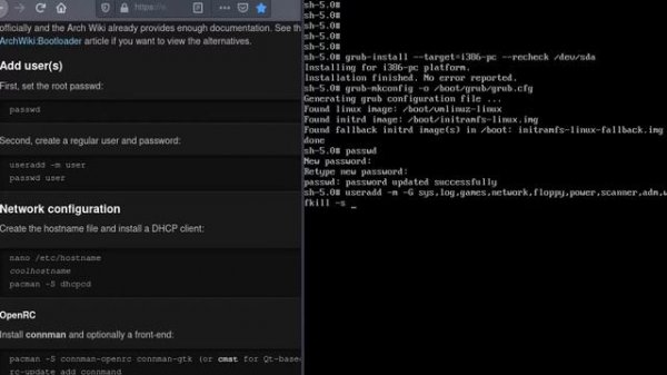 Artix: The Art of Linux. Base-OpenRC-Installation. mount -L /dev/disk/by-label/ROOT /mnt basestra