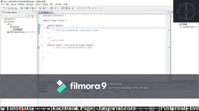 How to create a new Java project on Eclipse IDE смотреть онлайн