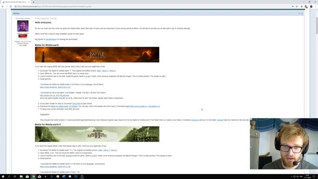 [The Lord of the Rings: The Battle for Middle-earth] - 'Exception Acces Violation' error смотреть онлайн