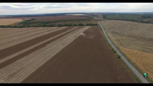 Сбор урожая подсолнухов. смотреть онлайн