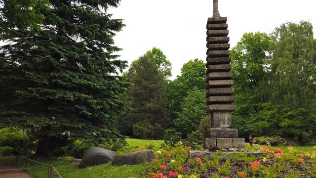 ⁴ᴷ⁶⁰ Walking Moscow: Main Botanical Garden of the Russian Academy of Sciences - Japanese Garden смотреть онлайн