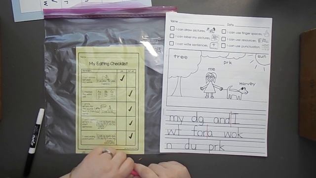 Kindergarten Editing Writing Lesson смотреть онлайн