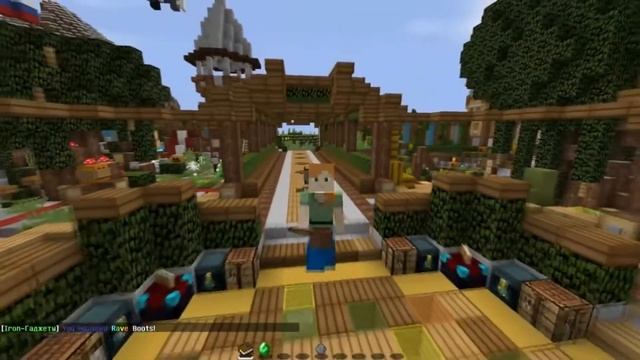 ЛУЧШАЯ ГОТОВАЯ СБОРКА СЕРВЕРА МАЙНКРАФТ 1 8 1 11+ ДОНАТ КЕЙСЫ смотреть онлайн