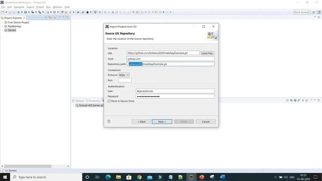 Importing Maven Projects from GitHub into Eclipse || How to add Github Maven project to Eclipse ? смотреть онлайн
