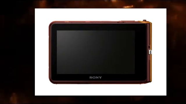 Sony DSC-TX30 D 18 MP Digital Camera With 5x Optical Image Stabilized Zoom And 3.3-Inch OLED Orange