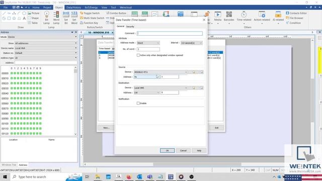11: How to sample data and display a trend within your EasyBuilder Pro project - Weintek USA смотреть онлайн