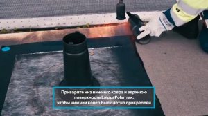 Монтаж кровельного аэратора