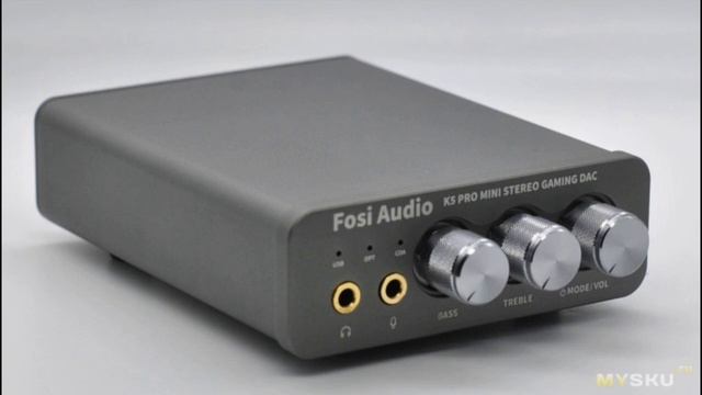 Универсальный ЦАП Fosi Audio K5 PRO | #Обзор
