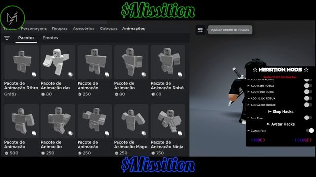 Real Mod Menu Que Deixa Tudo Grátis No Roblox Para Versão 2.581.563 смотреть онлайн