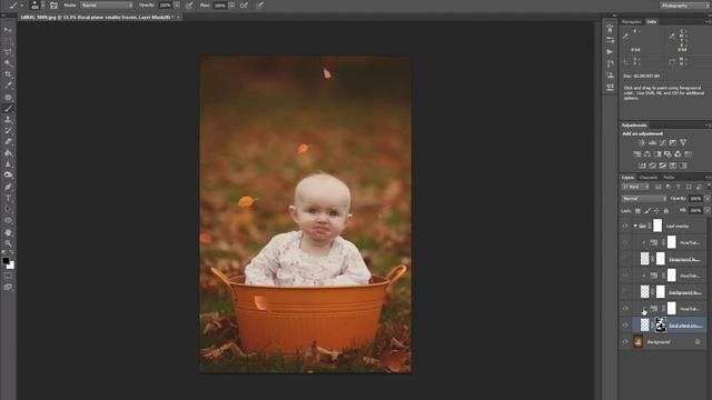 Leaf Overlay for Photoshop Tutorial смотреть онлайн
