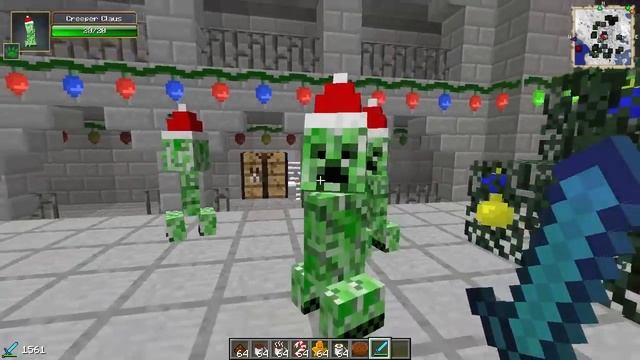 Майнкрафт - САМЫЙ НОВОГОДНИЙ МОД - Christmas Craft - GeronCraft #25 смотреть онлайн