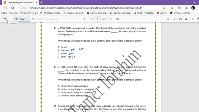Digital SAT English Conventions смотреть онлайн