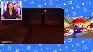 Mario plays Scary Roblox Doors