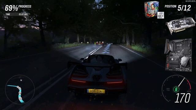 RTX 2070 EVGA | Forza Horizon 4 | i9 10850K, Z490, DDR4 32GB смотреть онлайн