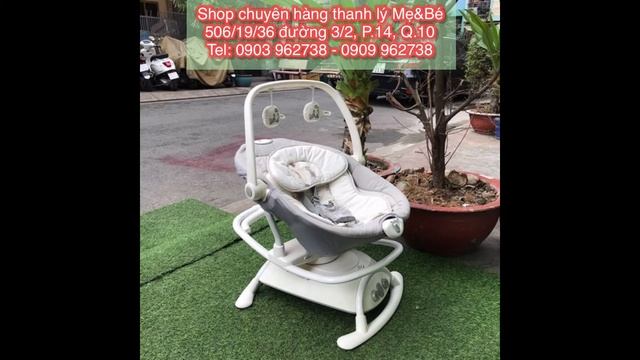 Nôi đa năng Joie Sansa 2-in-1 Swing and Rocker - In the Rain (UK) thanh lý смотреть онлайн