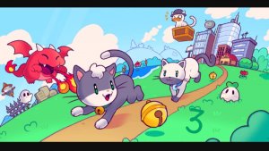 Играю игру Super cat tales 2 . 3 часть