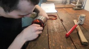 перемотка статора от насоса KENLE Motor repair