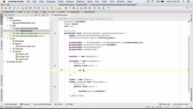 46. Create a Linear Progress Bar смотреть онлайн