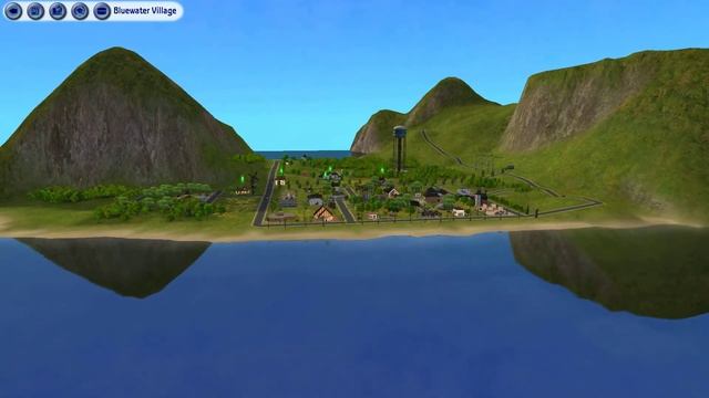 The Sims 2 - Shopping District - Bluewater Village смотреть онлайн