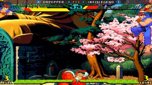 Marvel Super Heroes Vs. Street Fighter - DRPEPPER vs IKEISLEGEND FT5 смотреть онлайн