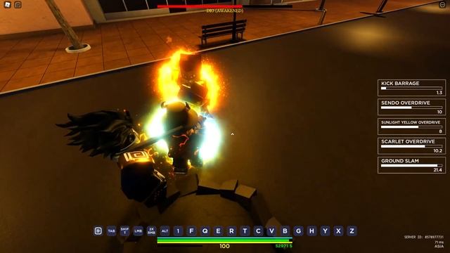 Full DIO fight with Star Platinum (Roblox is Unbreakable) смотреть онлайн