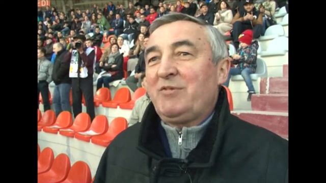 Юрий Бобрышев о первом футбольном матче на реконструированном стадионе "Центральный" смотреть онлайн