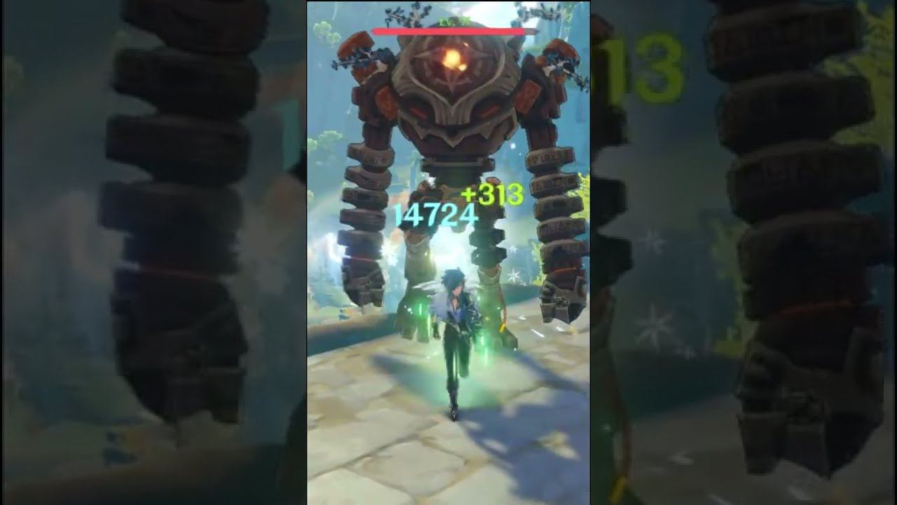 Кэйя терминатор мини гайд Геншин Импакт #genshinimpact #shorts