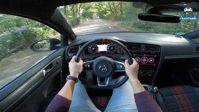 VW Golf GTI TCR 290HP POV Test Drive By AutoTopNL