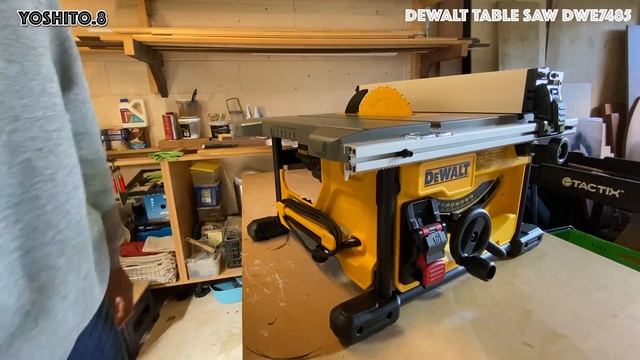 【DEWALT table saw DWE7485 】Unboxing 開封動画 смотреть онлайн