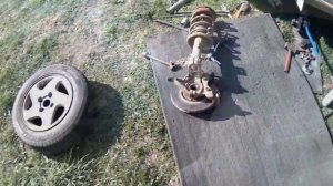 Замена переднего ступичного подшипника Пежо Партнёр.