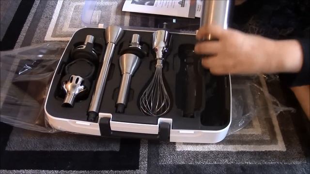 Kitchen Aid 5 Speed Hand Blender (Model: KHB2571SX) - Unboxing смотреть онлайн