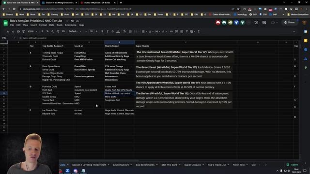 Season 1 Tier List Best Builds in Diablo 4 смотреть онлайн