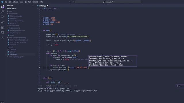 Python Mini Project for beginners: A Space Odissey смотреть онлайн