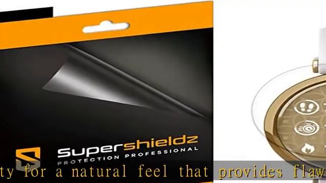 (3 Pack) Supershieldz Designed for Garmin Lily Screen Protector, (Full Coverage) High Definition Cl смотреть онлайн