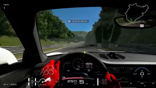 GT SPORT | TIME ATTACK AT NURBURGRING | PORSCHE GT3 RS смотреть онлайн