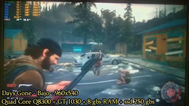 Quad core Q8300 + GT 1030 + ssd 500 gbs + 4gbs RAM | pruebas de rendimiento JUEGOS PC # 15 смотреть онлайн