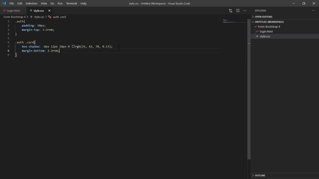 Membuat Form Login Dan Register Dengan Bootstrap 4 смотреть онлайн