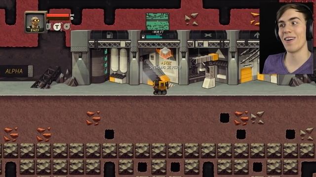 UNDERGROUND BASE! - Super Motherload #2 смотреть онлайн