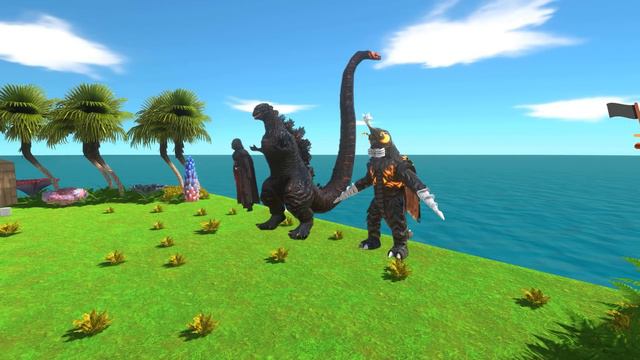 Rescue GODZILLA & KONG vs Mecha dinosaurs fossils Episodes Indoraptor, Skeletons Animation Cartoon! смотреть онлайн