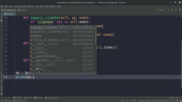 Encapsulamento - Python Orientado a Objetos - Aula 40 смотреть онлайн