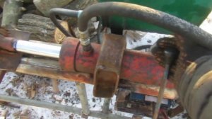 испытание гидро дровокола на 7 л с