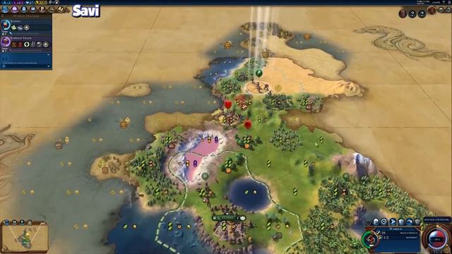 Civilization 6 - Ep 1 - The Rise of 4 Great Nations смотреть онлайн