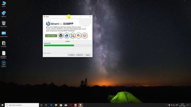 How to install XAMPP for Windows 10 in Hindi смотреть онлайн