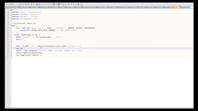 Уроки PHP - 25. PDO и PHP (1080p) смотреть онлайн