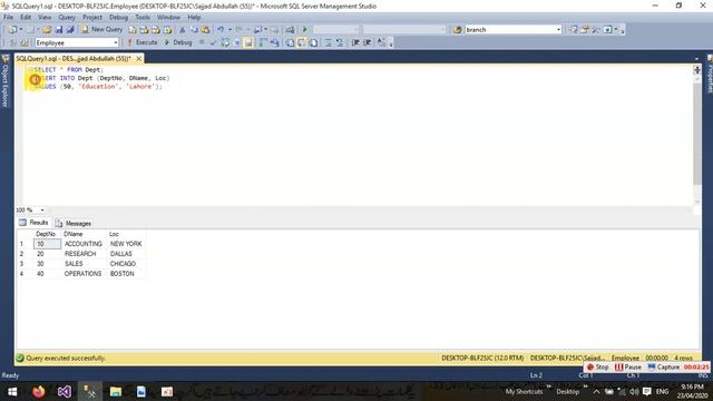 13 SQL INSERT INTO statement смотреть онлайн