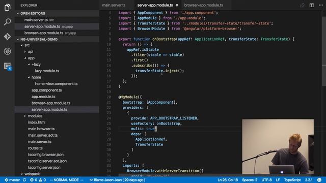 Angular Universal Part 2 - Building an app with Angular Universal | Rocky Mountain Angular смотреть онлайн